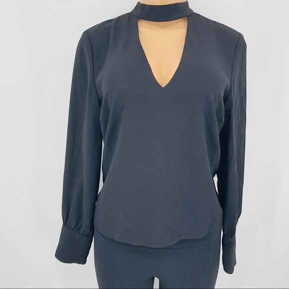 ZARA Woman V Neck Blouse - Picture 4 of 7
